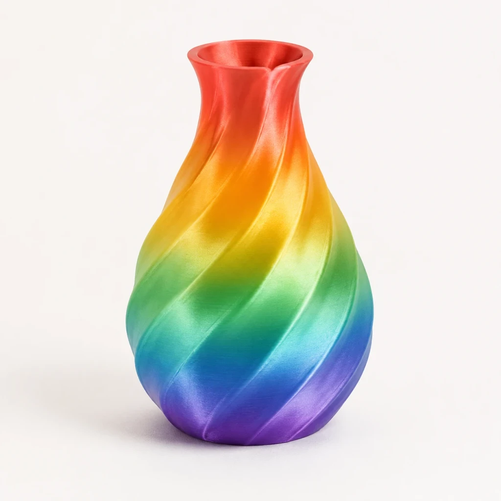 Collectible figurine prototyping with silk PLA