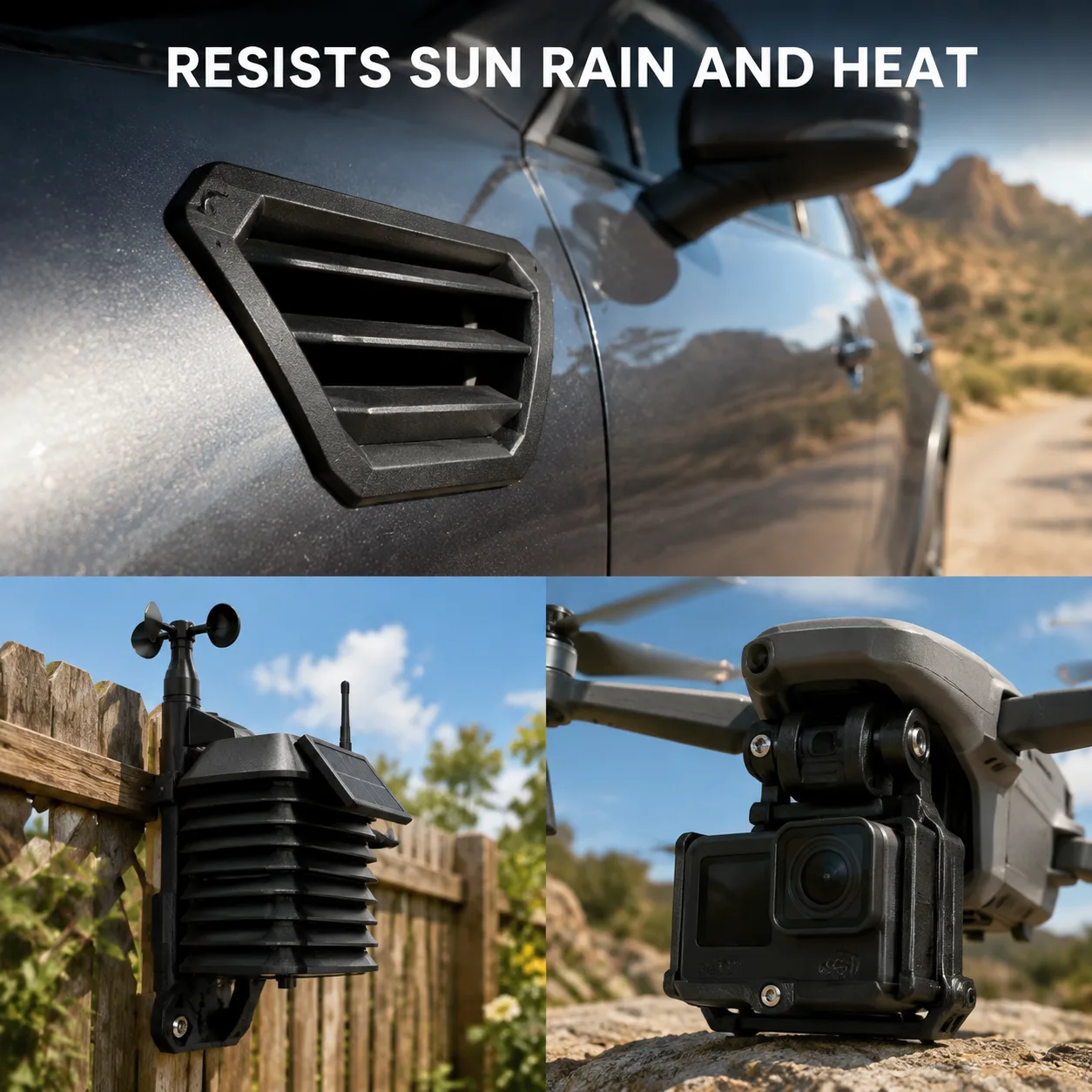 ASA Filament 1.75mm UV Resistant Outdoor Weatherproof Tough — Product Images
