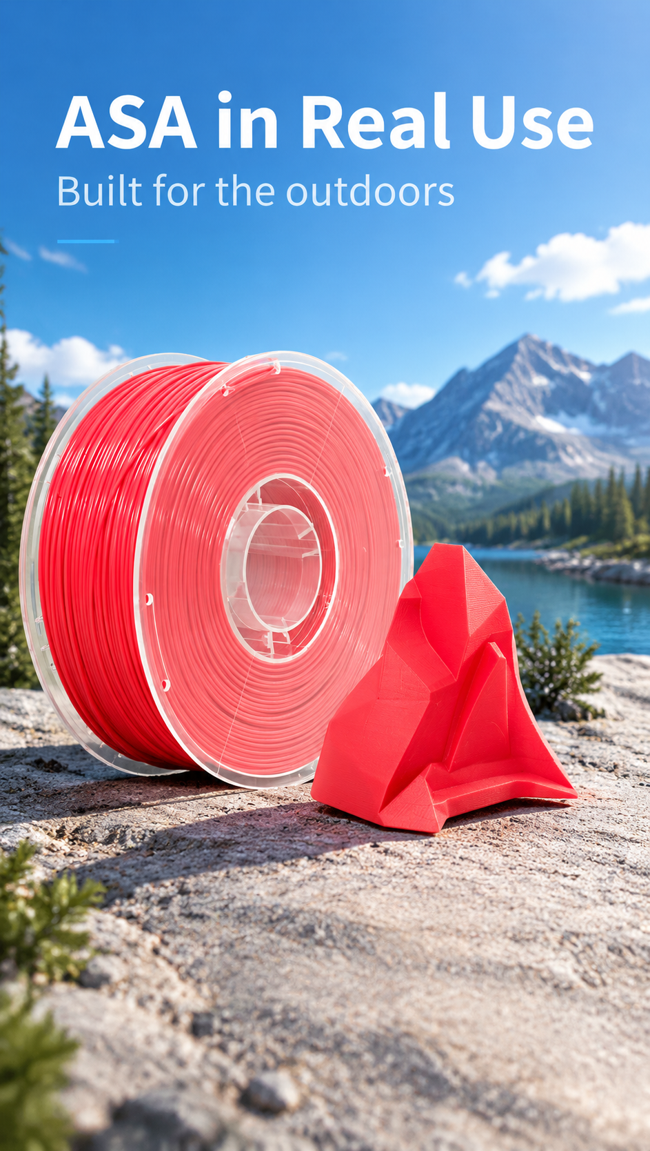 Yiqiu3D ASA Filament 1.75 mm 1 kg Outdoor — Scene