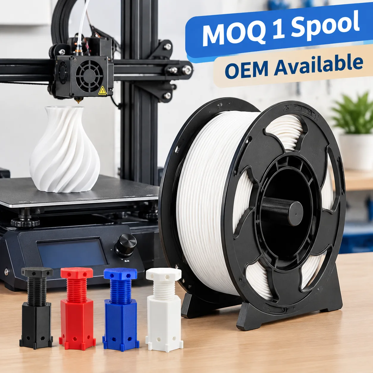 Yiqiu3D Basic PLA Filament 1.75 mm 1 kg High-Speed Prototyping
