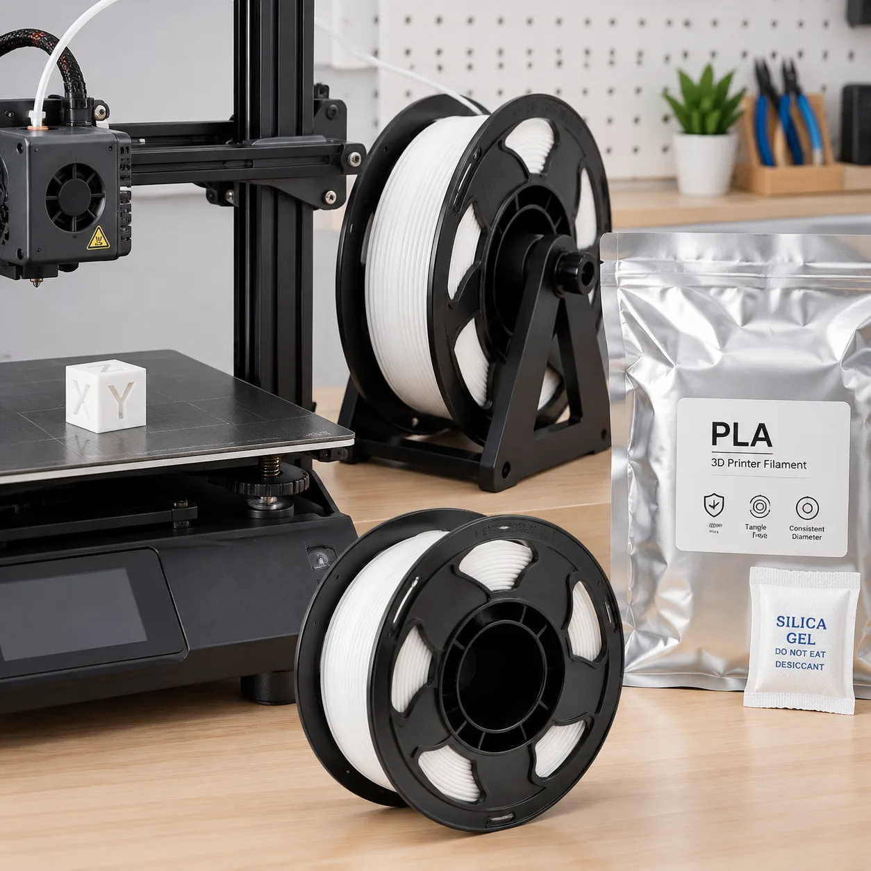 Yiqiu3D Basic PLA Filament 1.75 mm 1 kg High-Speed Prototyping — Product Images