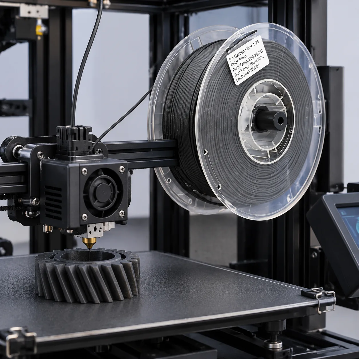 Factory Wholesale Carbon Fiber Nylon PA 1.75mm — Product Images