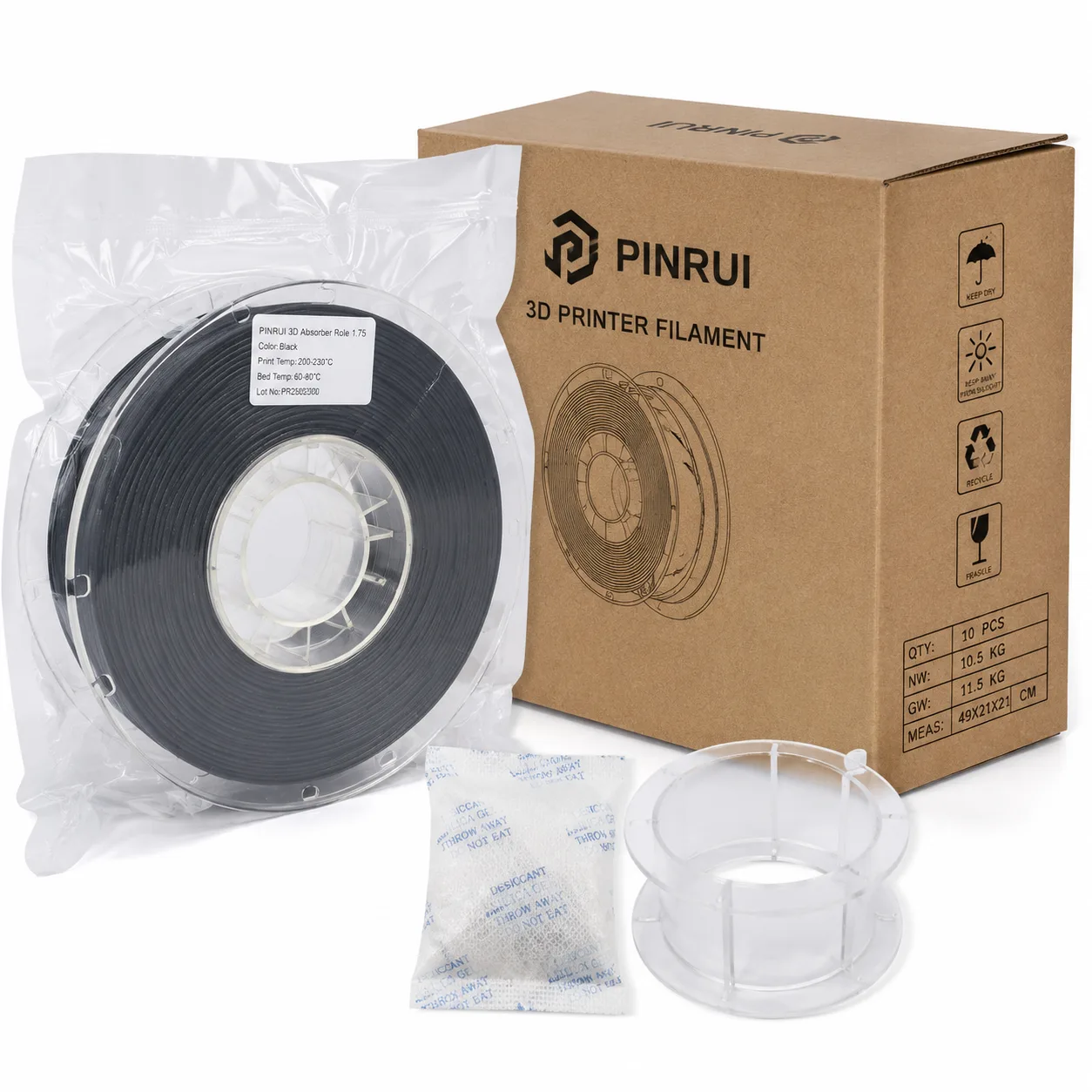 Carbon Fiber PLA — Product Images