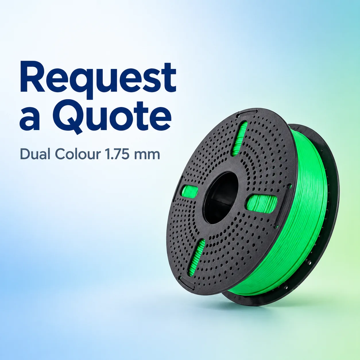 Dual Color Matte PLA Filament 1.75mm 1kg Yiqiu3D Two-Tone — view 6