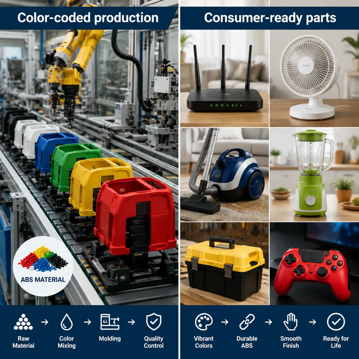 Factory Wholesale ABS Filament Spool 1.75mm High Impact 8 Bright Colors — Scene