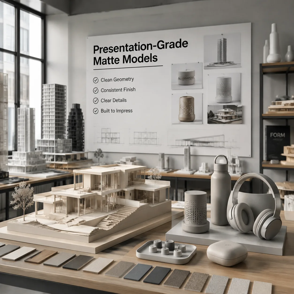 Factory Wholesale Matte PLA — Scene