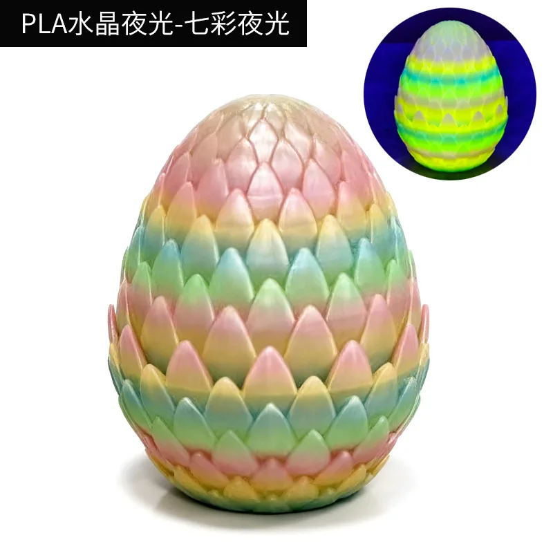 Glow in the dark Seven color Crystal