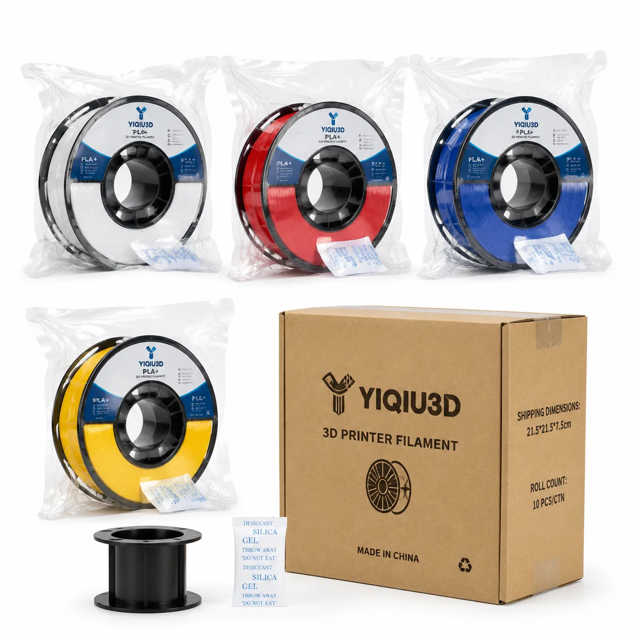 Yiqiu3D High Speed PLA Filament 1.75mm 1kg — Product Images