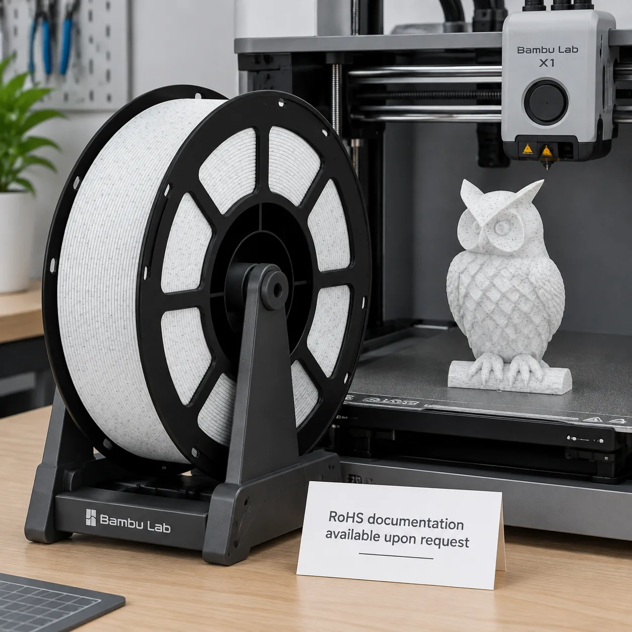 Marble PLA 3D Printer Filament Stone-Texture Finish 8 Marble Tones Architectural Decor — Product Images
