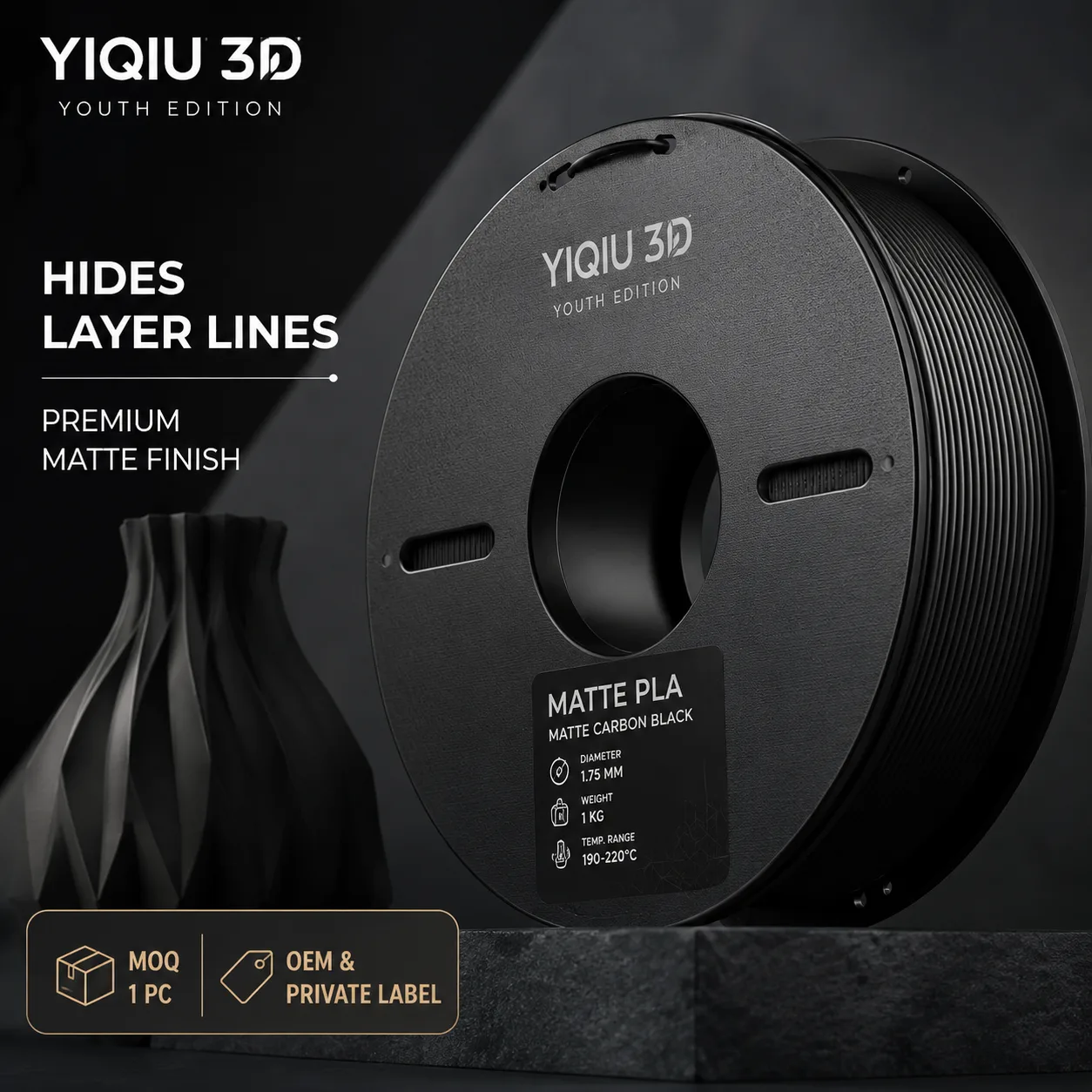 Yiqiu3D Matte PLA Youth Edition 1.75mm — view 6
