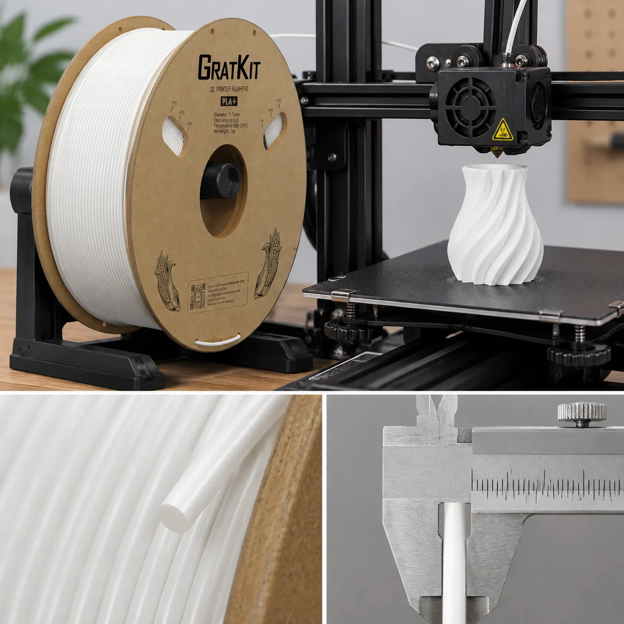 OEM PLA+ Marble — Product Images