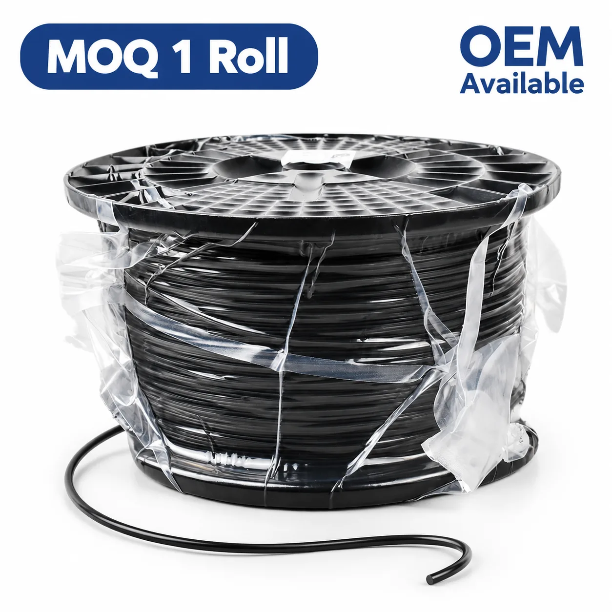 PETG Filament Black 1.75mm 1kg Yiqiu3D Tough Layer Bonding