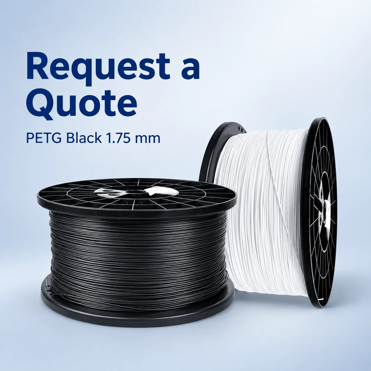 PETG Filament Black 1.75mm 1kg Yiqiu3D Tough Layer Bonding — view 6