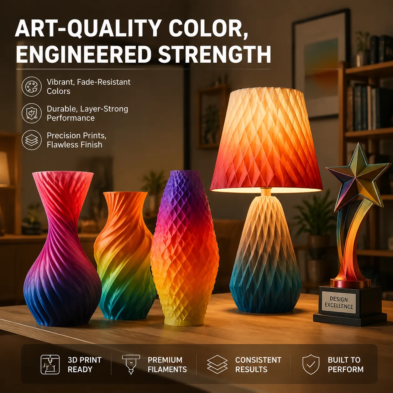 PETG Rainbow Filament 1.75mm 1KG Gradient Macaron Cosmic Colors Durable Art — Product Images