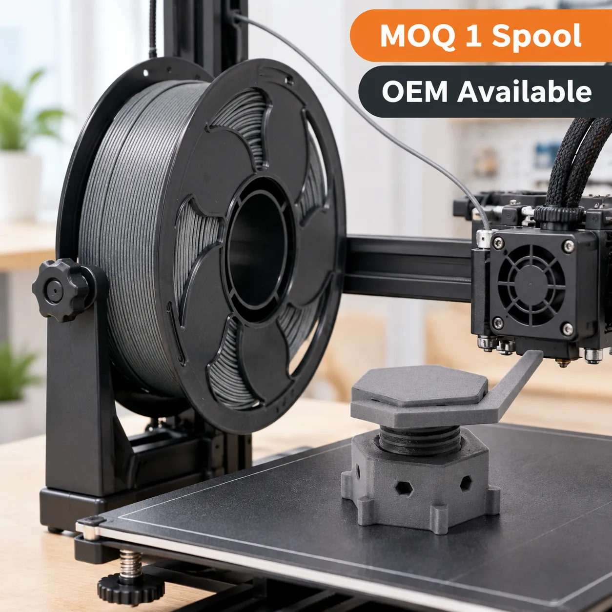 Yiqiu3D PLA CF & PLA GF Filament 1.75 mm 1 kg Fiber-Reinforced