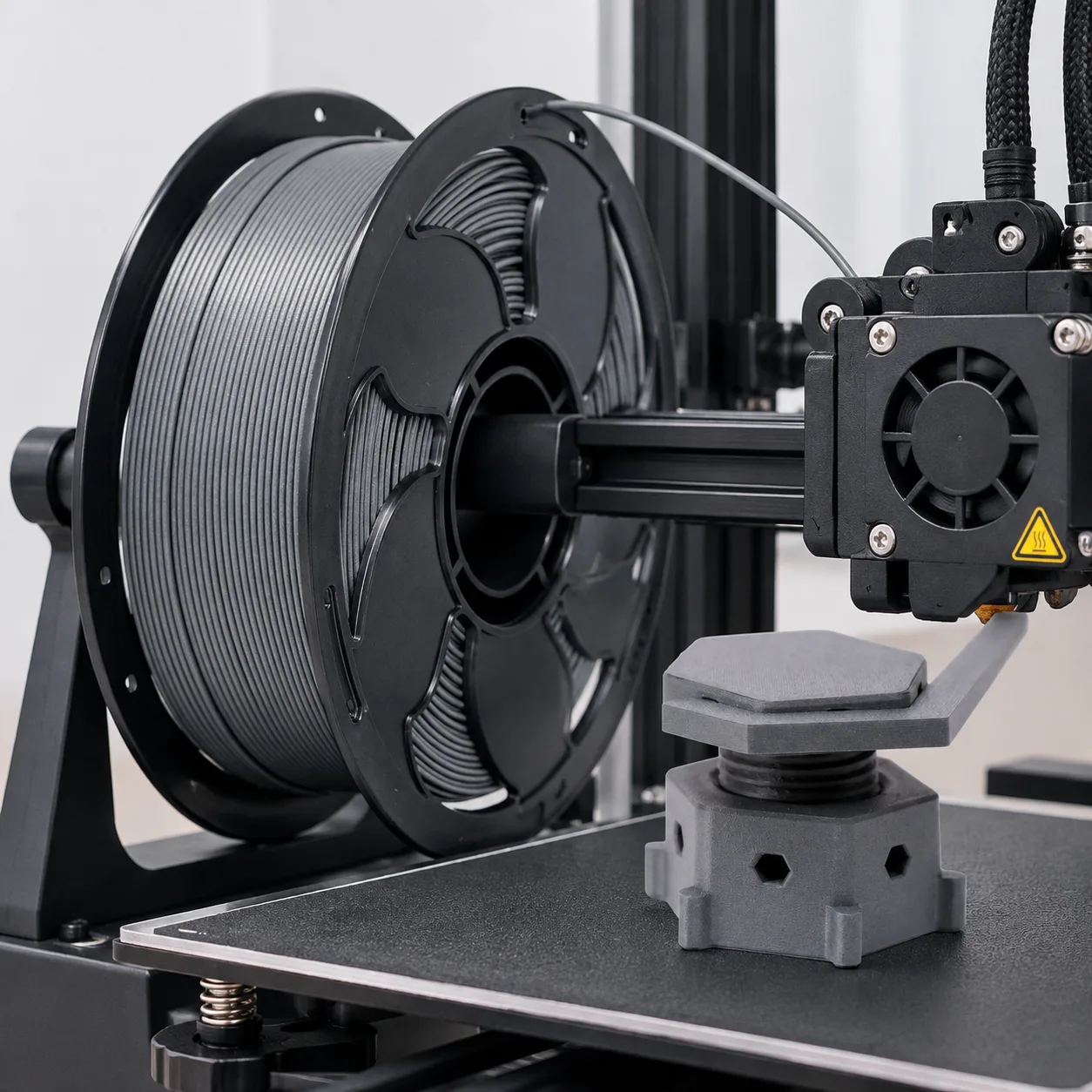 Yiqiu3D PLA CF & PLA GF Filament 1.75 mm 1 kg Fiber-Reinforced — Product Images