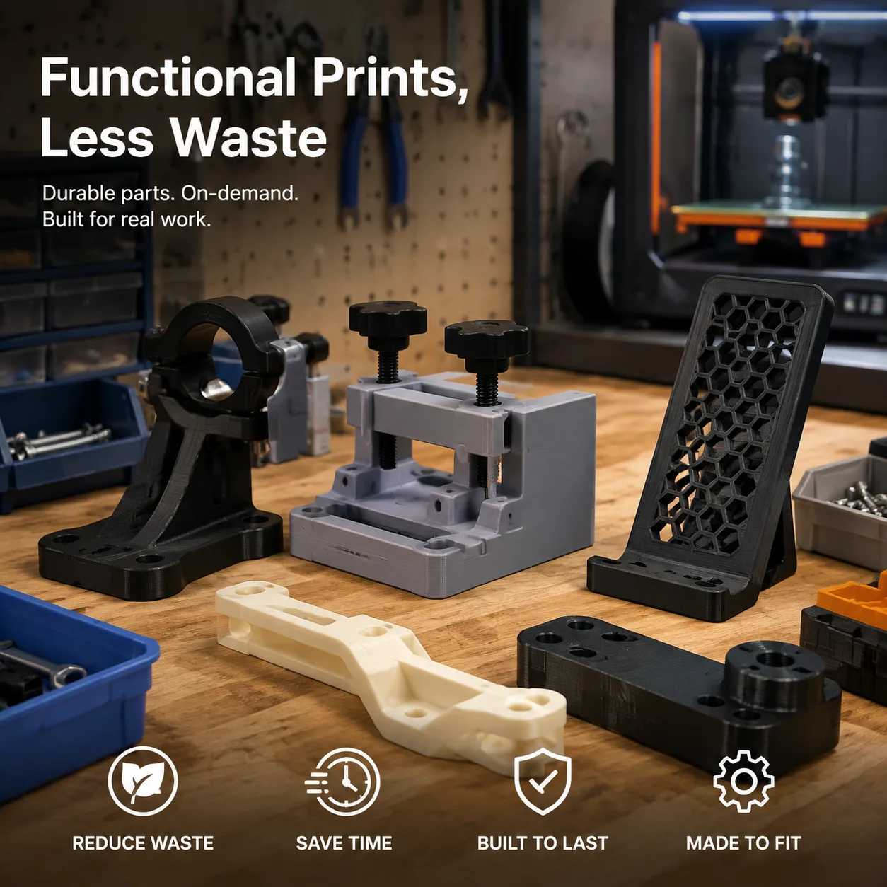PLA Filament 1.75mm Basic Refill No-Spool & Removable Spool — Product Images