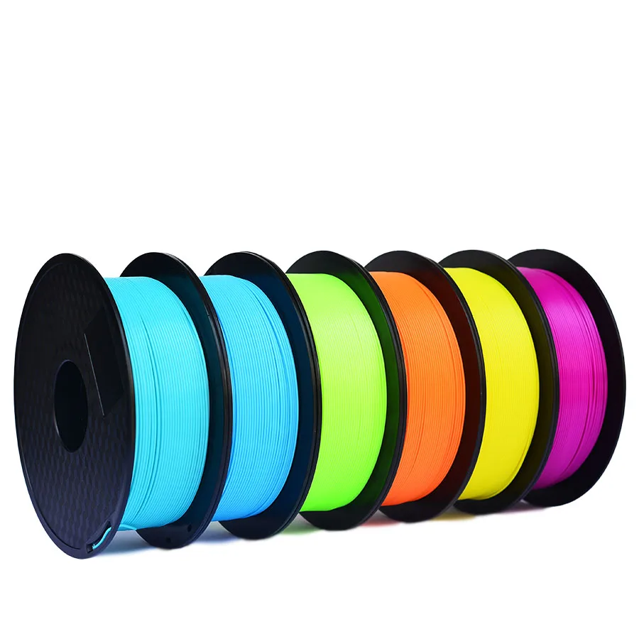 PLA Filament 1.75mm 8 Color Pack with Silk Gold