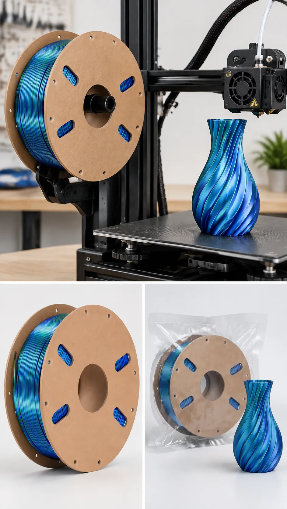 Yiqiu3D PLA 1.75mm — Close-up