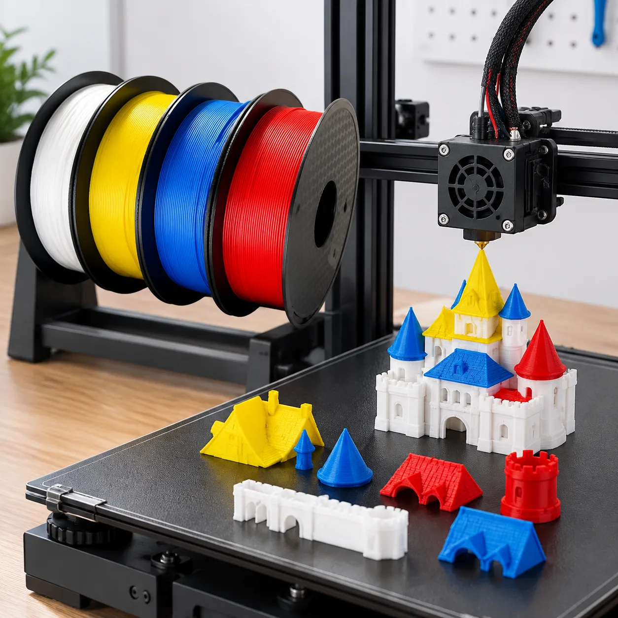 PLA 1.75mm 3D Printer Filament Premium Quality 8 Colors — Product Images