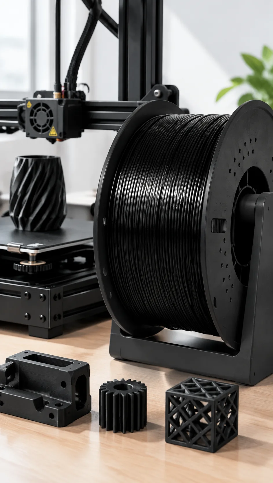 PLA 3D Printer Filament 1.75mm 8 Vivid Colors Silk Gold Low Warp Odorless Filament — Close-up