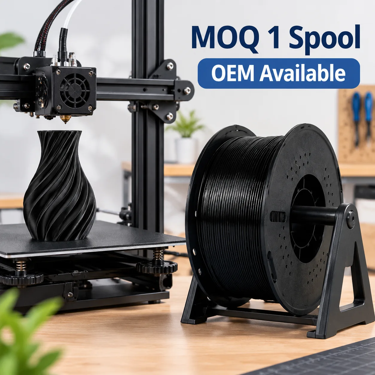 PLA 3D Printer Filament 1.75mm 8 Vivid Colors Silk Gold Low Warp Odorless Filament