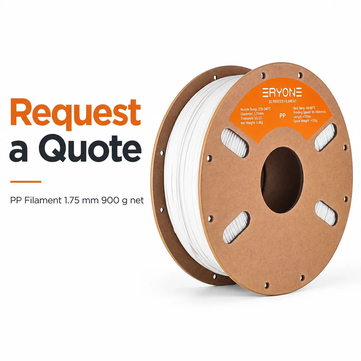 PP Filament 900g 1.75mm Yiqiu3D Chemical-Resistant — view 6
