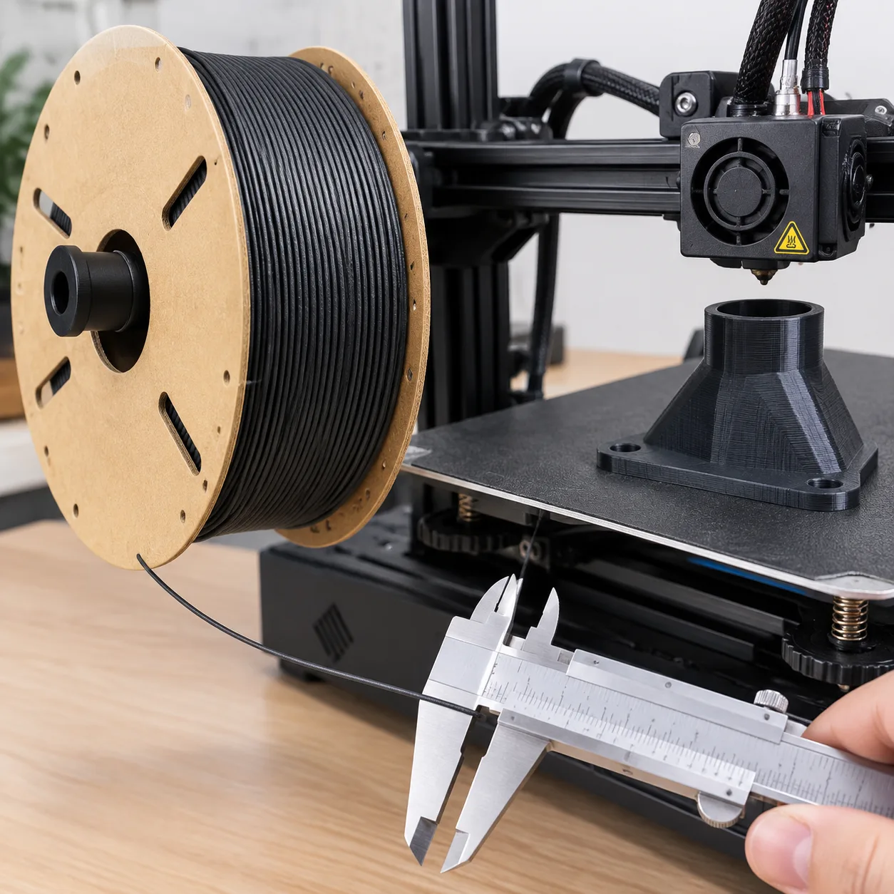 Yiqiu3D PPS-CF PEEK-A200 Carbon Fiber Nylon Composite Filament 1.75mm High-Temp Industrial — Product Images