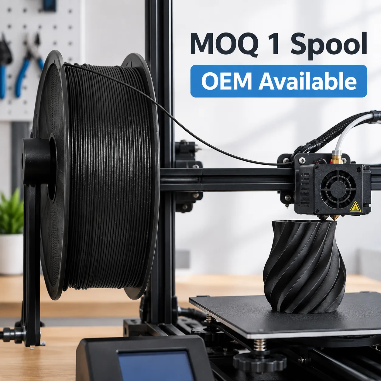 High Precision PLA Filament 1.75mm Low Warp Multicolor 8 Shades