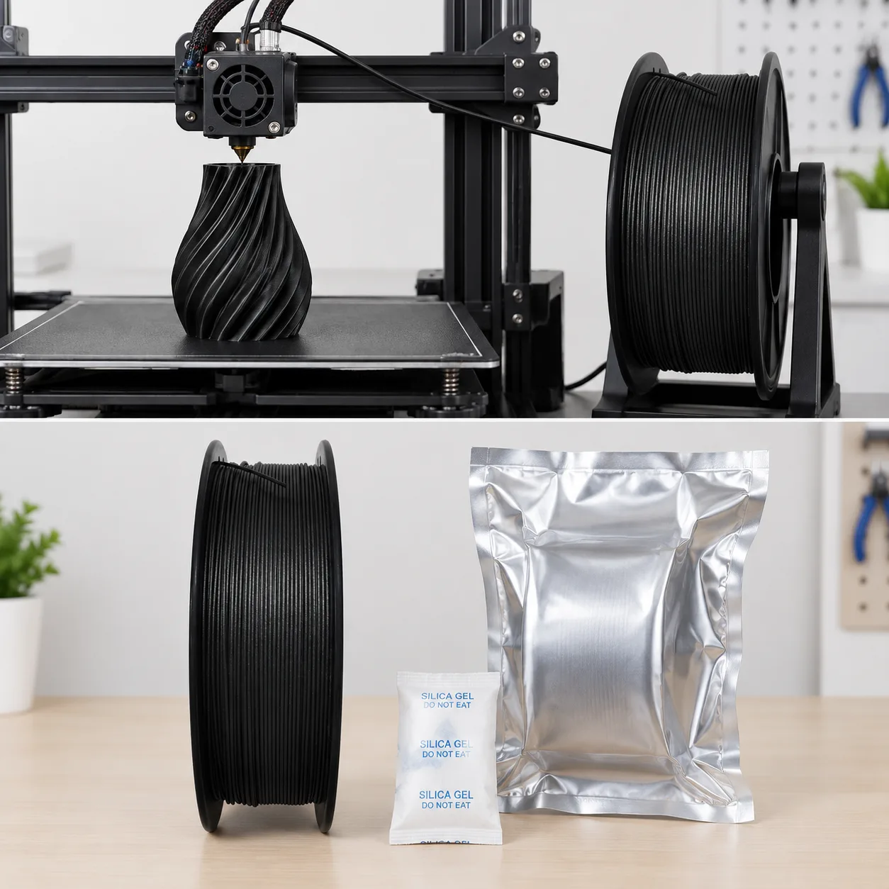 High Precision PLA Filament 1.75mm Low Warp Multicolor 8 Shades — Product Images