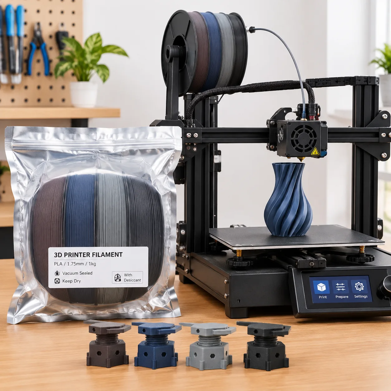 Reinforced PLA PETG GF CF Filament 1.75mm — Product Images