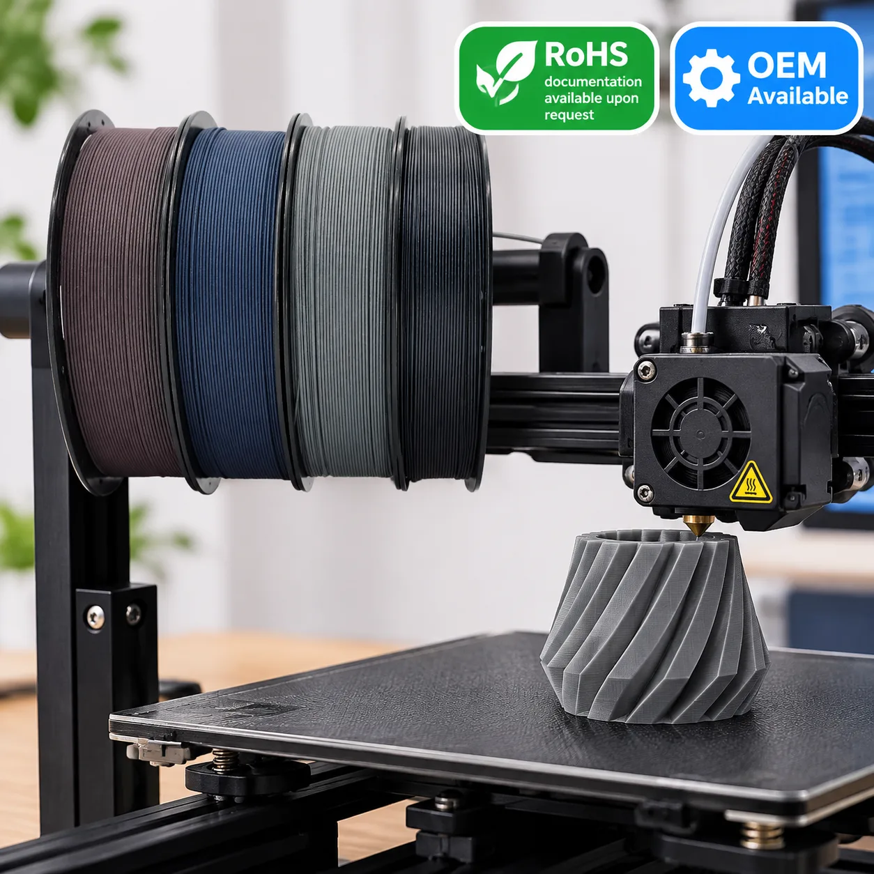 Reinforced PLA PETG GF CF Filament 1.75mm — Product Images