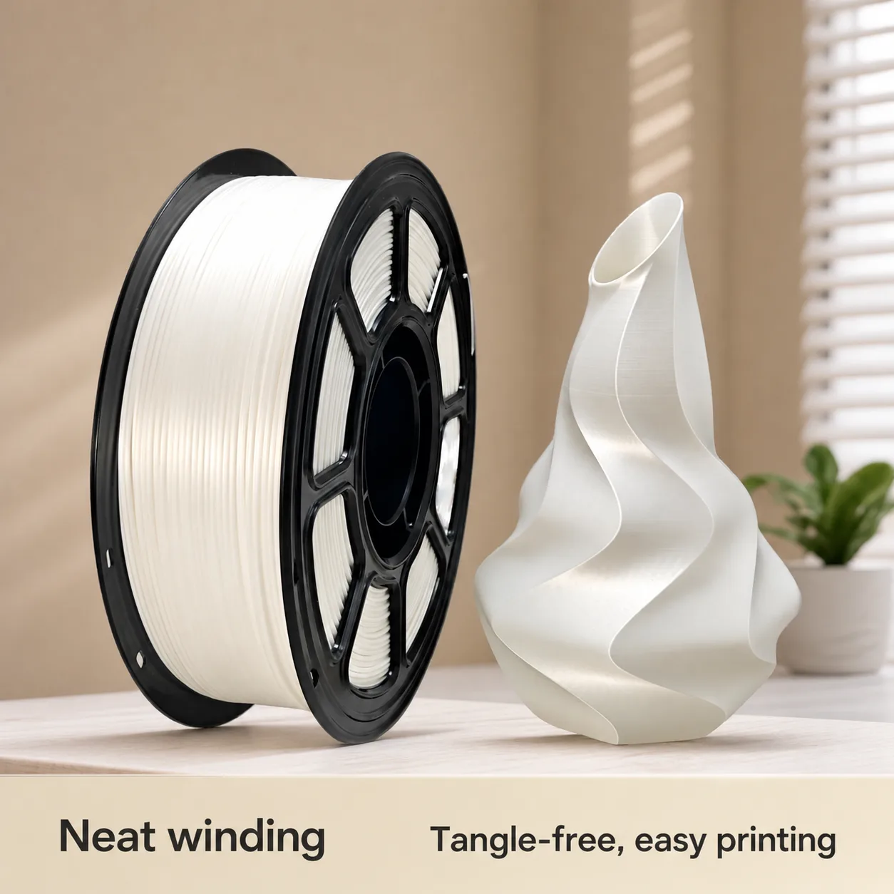 Silk Gold PLA Filament 1.75mm 1kg Sellable Silk Finish — Product Images