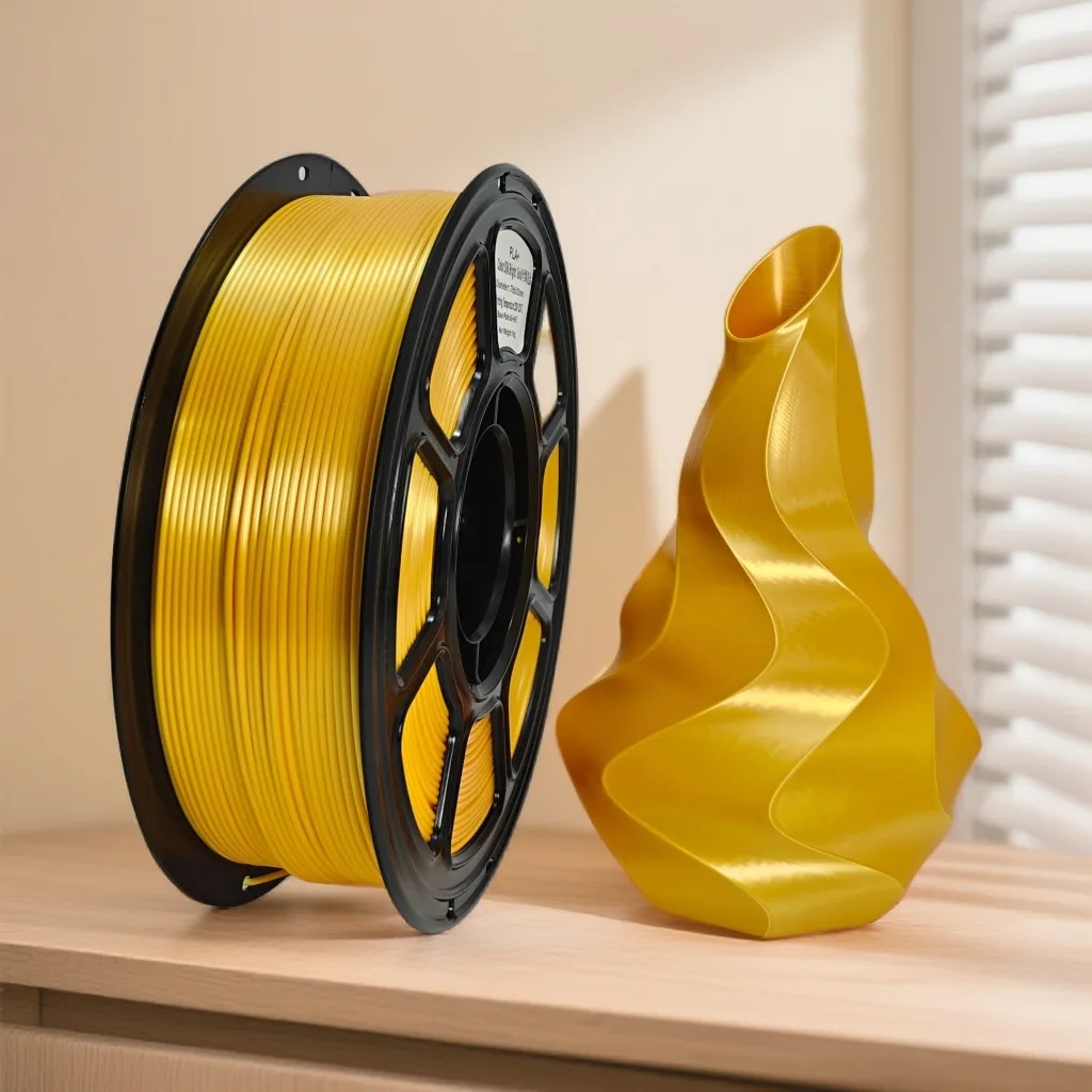 PLA + Silk Bright Gold