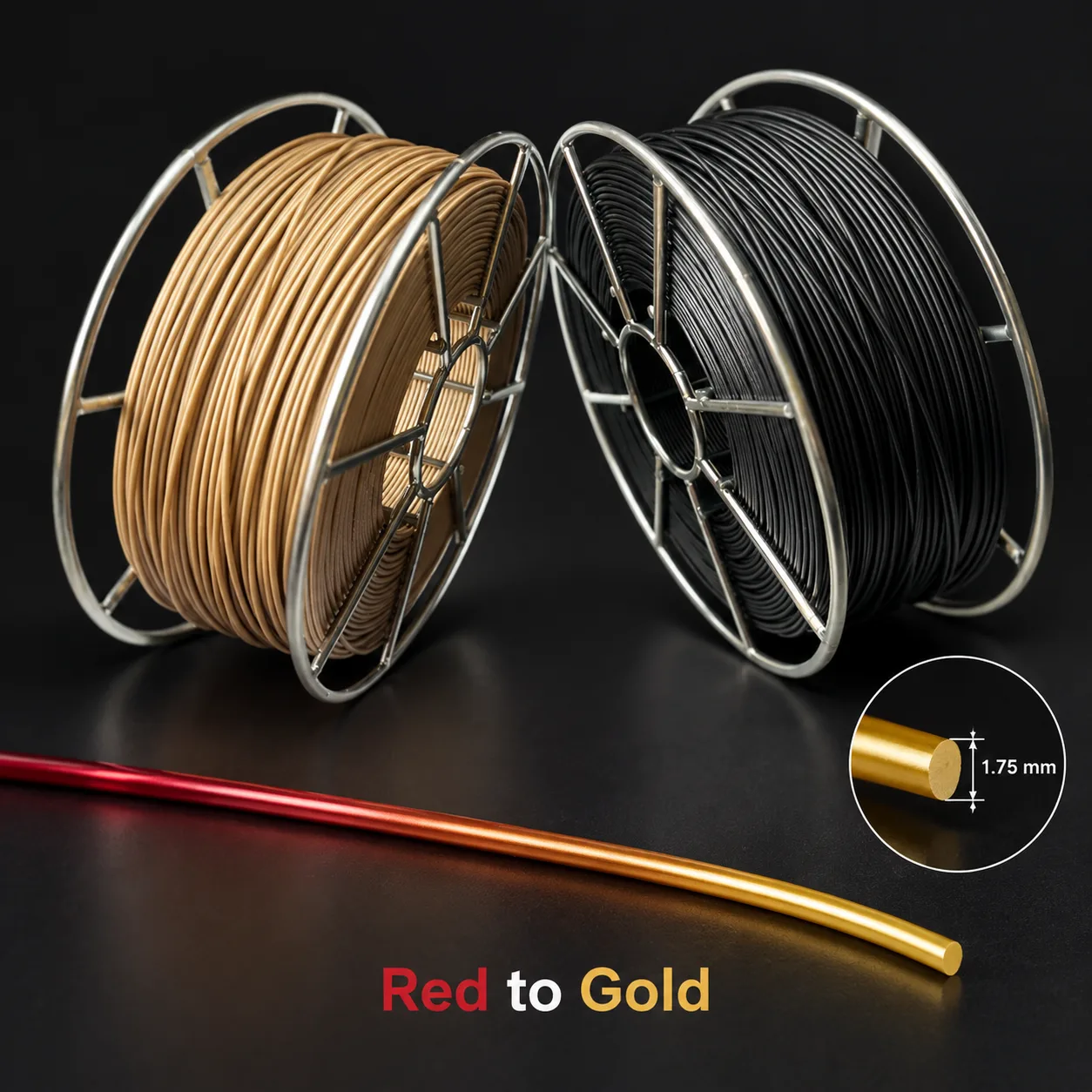 Silk PLA Filament 1.75mm — Product Images