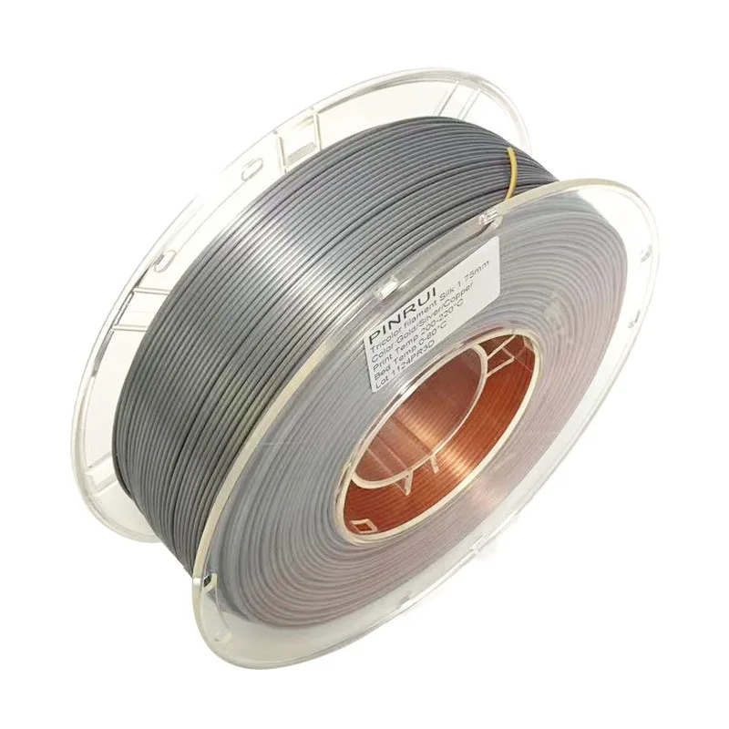 Silk three colors gold/silver/copper