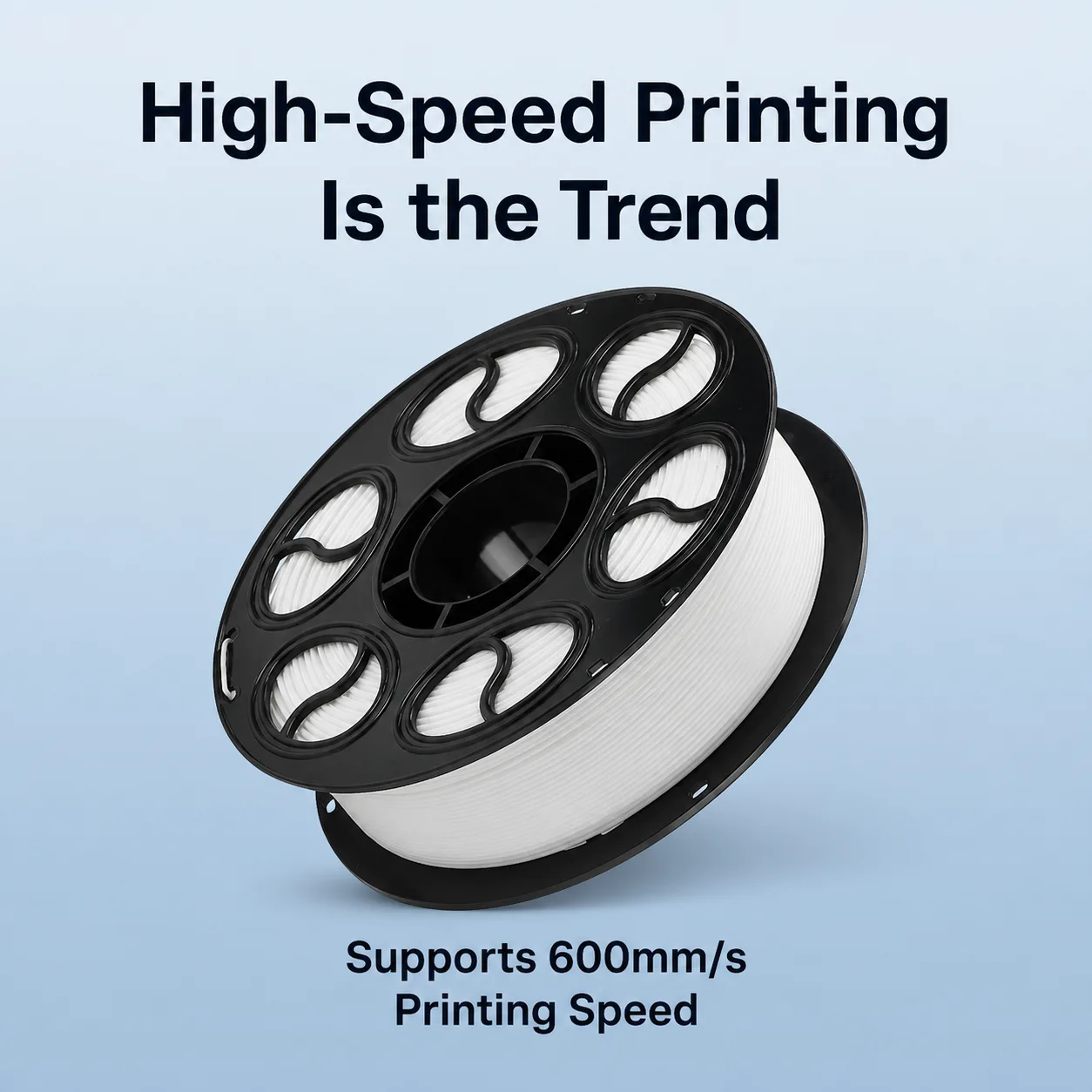 Silk Yellow PLA Filament 1.75mm 1kg Shiny Metallic Finish — view 2