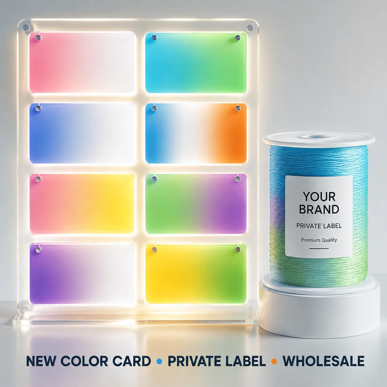 Transparent Rainbow PETG 1.75mm 1kg — Product Images