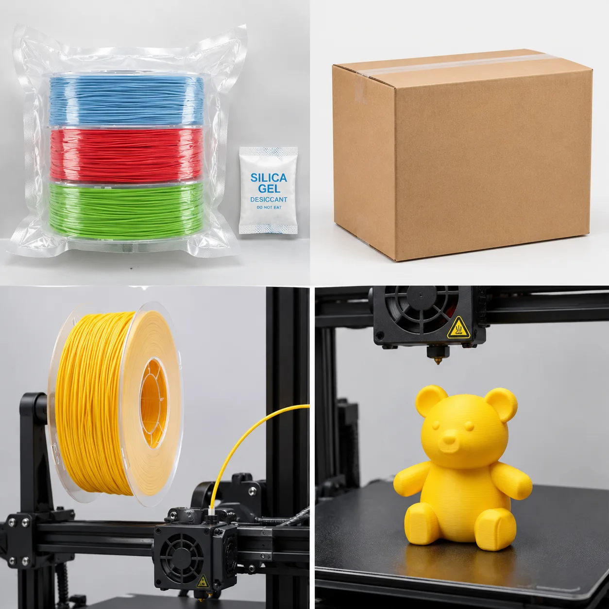 Yiqiu3D Toson TPU 95A Filament 1.75mm 0.8kg Flexible Matte Insole Shoe Sole — Product Images