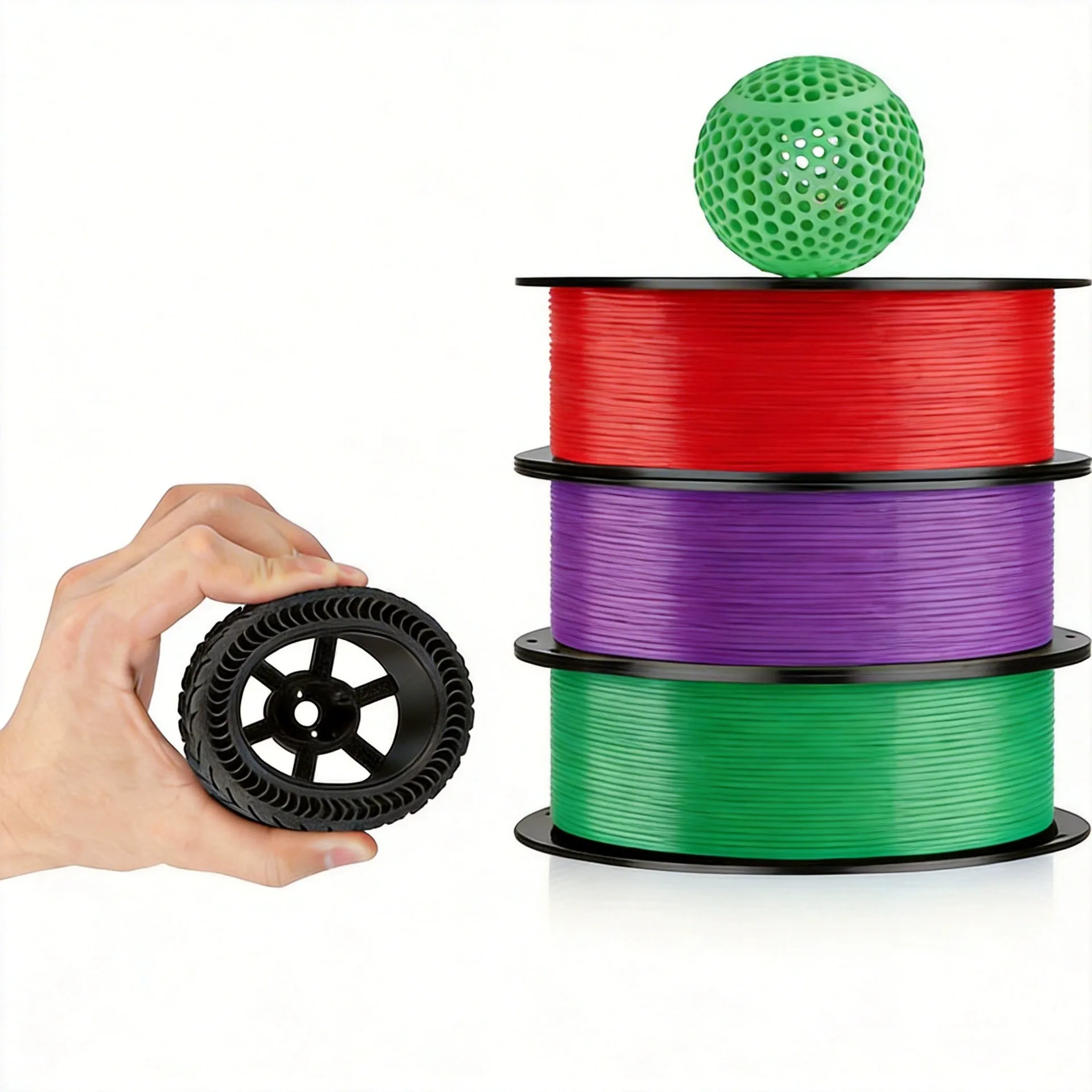 Yellow per spool