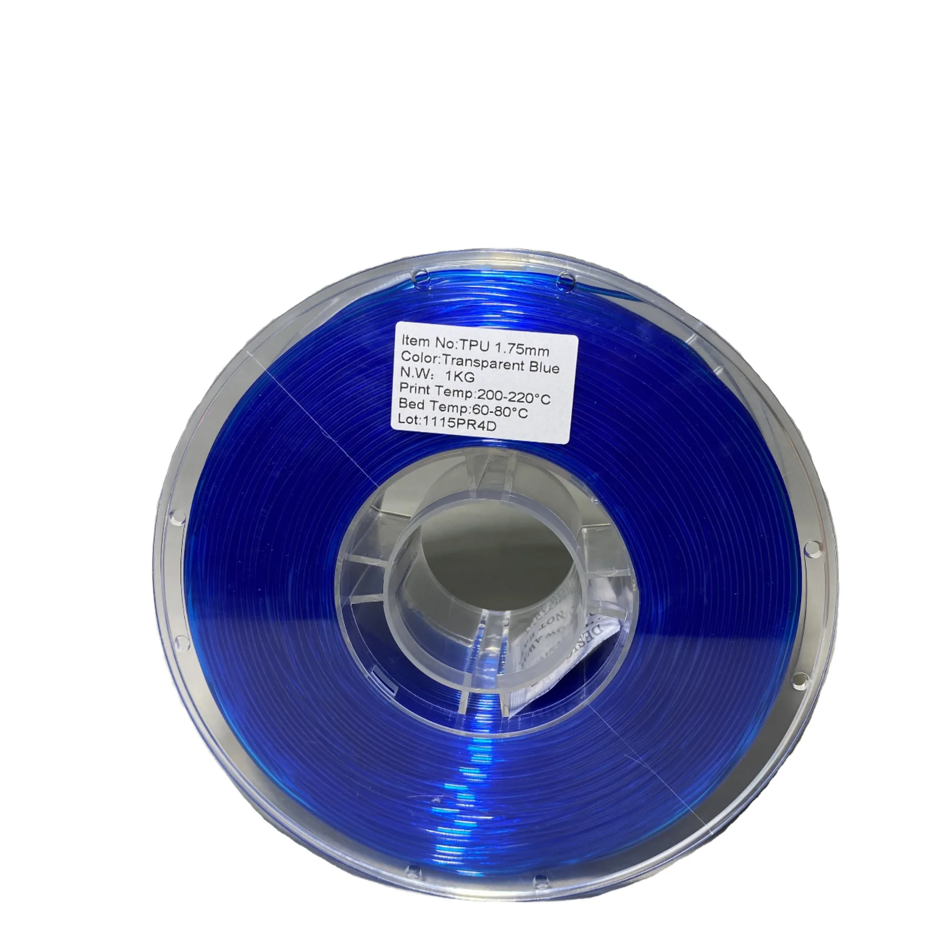 TPU Filament 95A Transparent Flexible