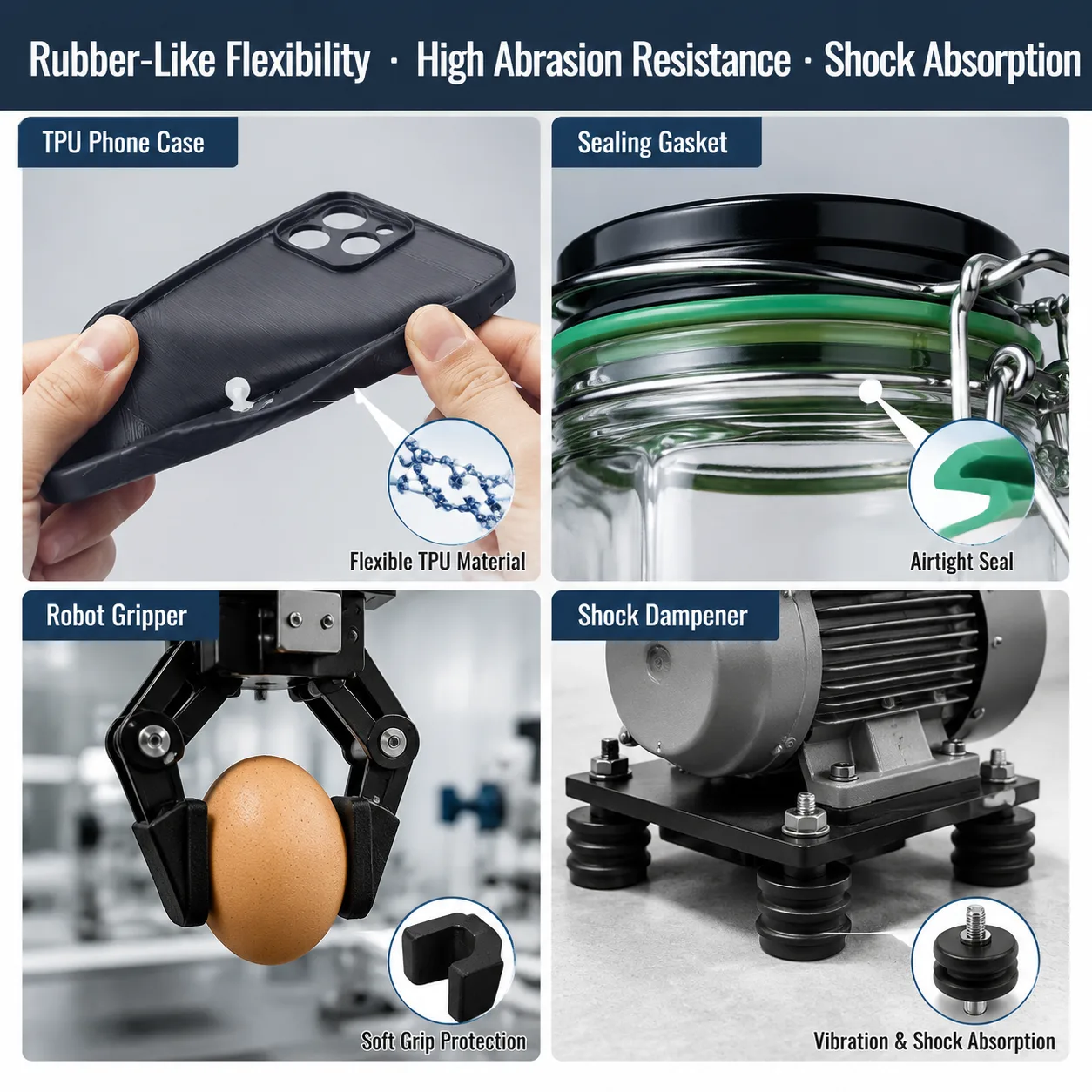 Yiqiu3D TPU Filament 1.75mm 1kg Flexible Elastic Rubber-Like — Scene