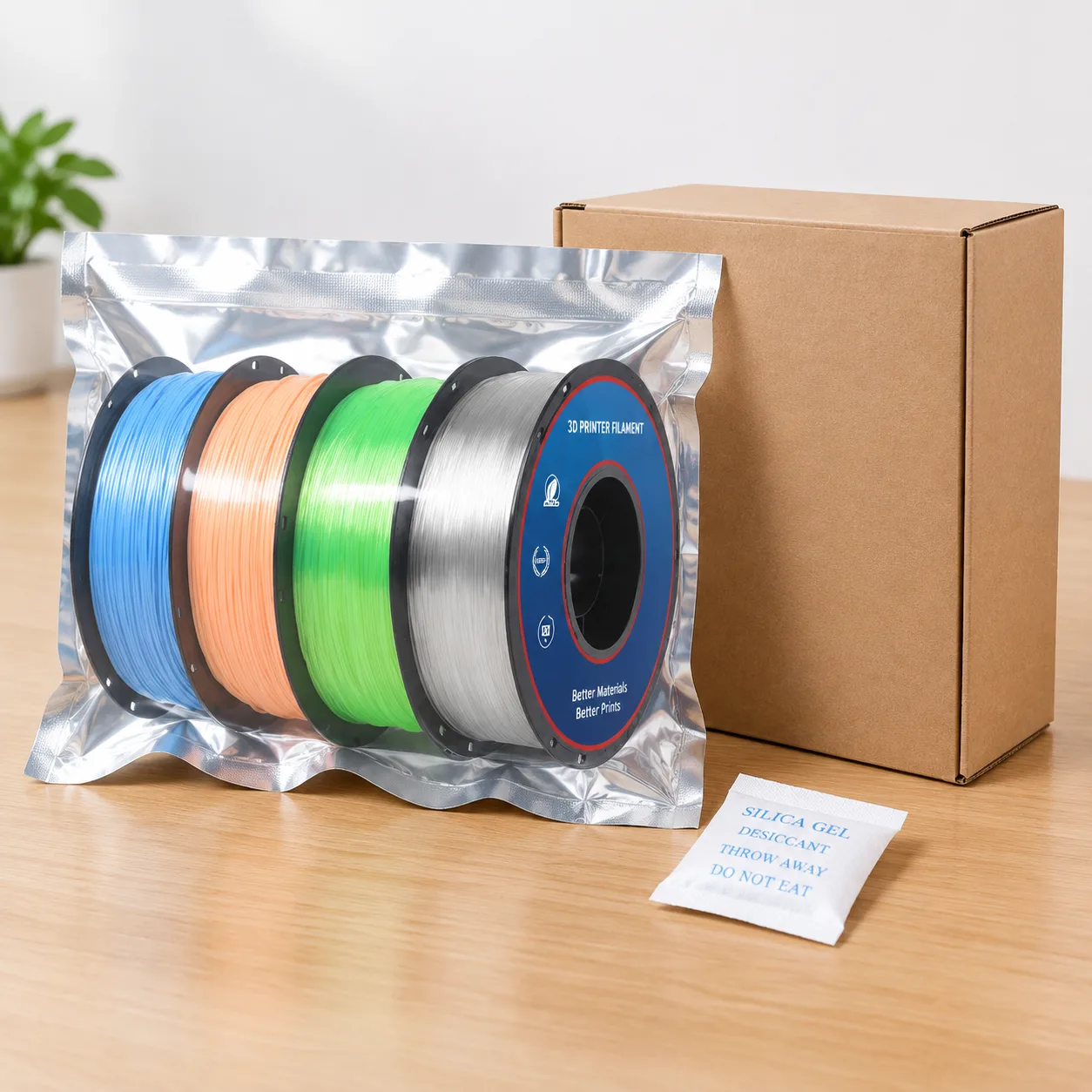 Yiqiu3D TPU Filament 1.75mm Flexible — Product Images