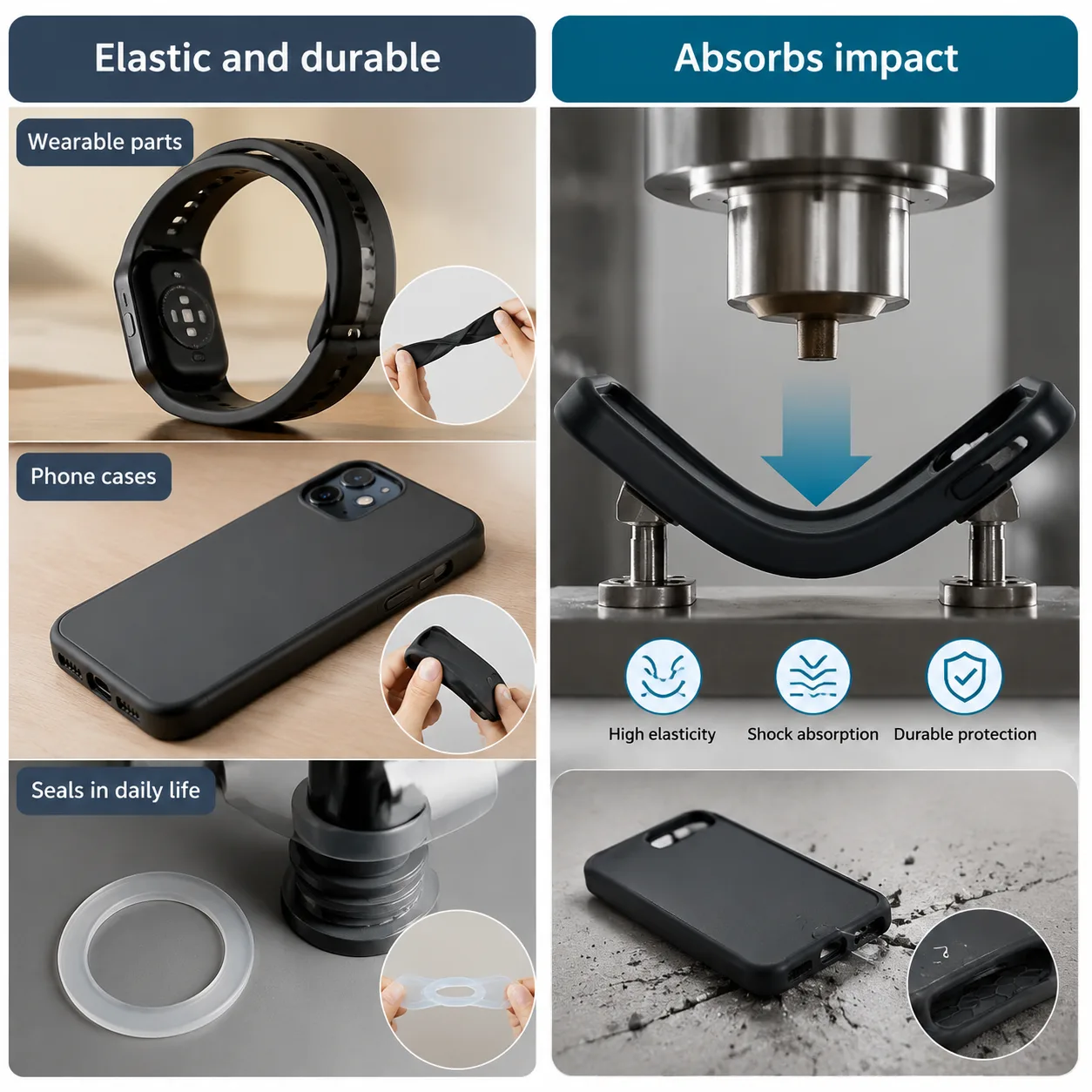 TPU Flexible Filament 1.75mm High Elastic Soft — Scene