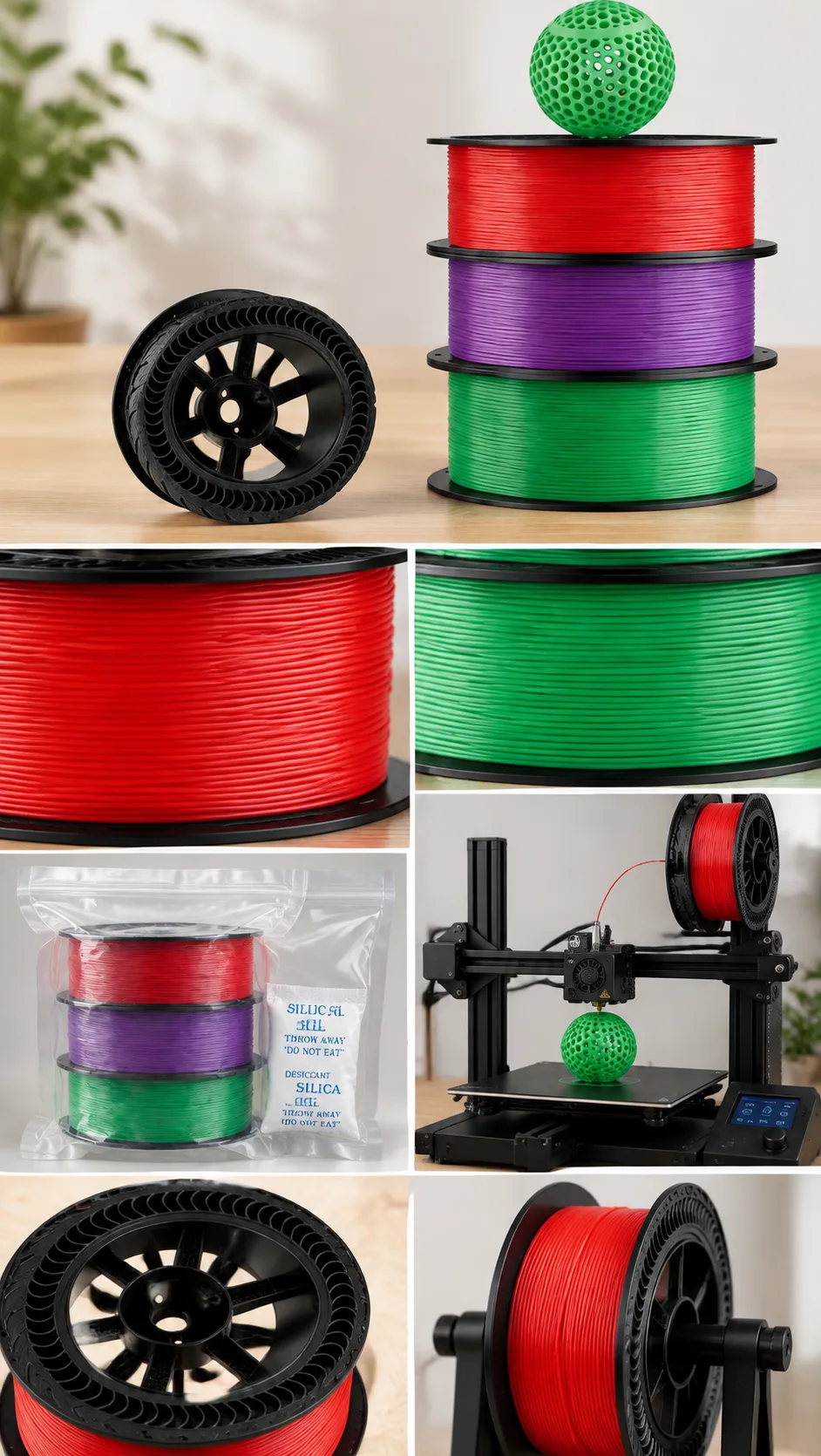 TPU Filament 1.75mm Flexible — Close-up