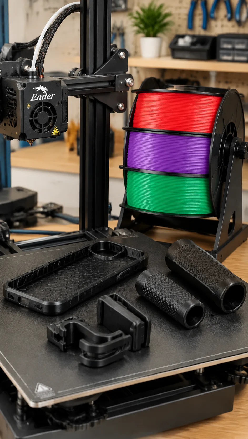 TPU Filament 1.75mm Flexible — Scene