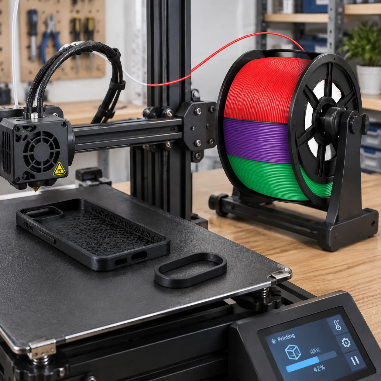 TPU Filament 1.75mm Flexible — Product Images