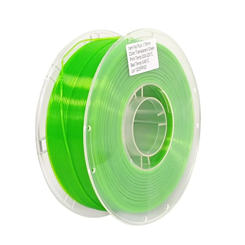 PLA Transparent Green /roll