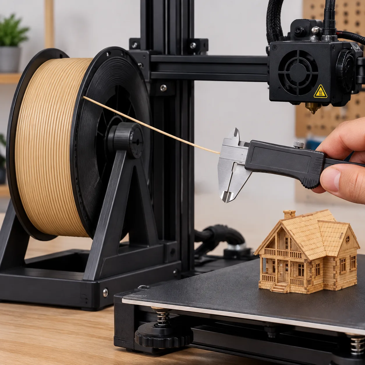 Factory Wholesale Wood PLA 1.75mm — Product Images