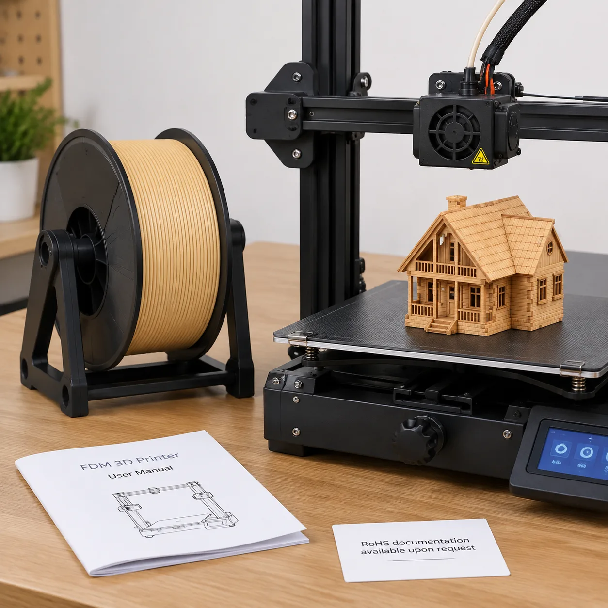 Factory Wholesale Wood PLA 1.75mm — Product Images